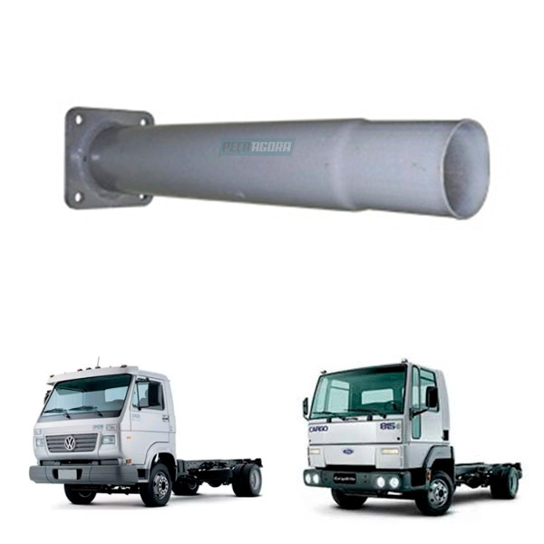 TUBO INTERMEDIARIO ESCAPE SEM FREIO MOTOR VW 7100 8100 8140 8140CO CE CKDFORD CA