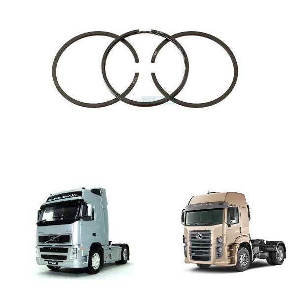 JOGO ANEIS Ø 88MM STD MAHLE ORIGINAL AGRALE AGRICOLA FIAT FORD MB SCANIA VW VOL