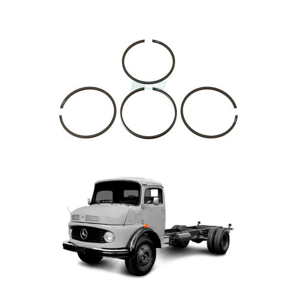 JOGO ANEIS Ø 77MM STD MERCEDES-BENZ (MGK3036)