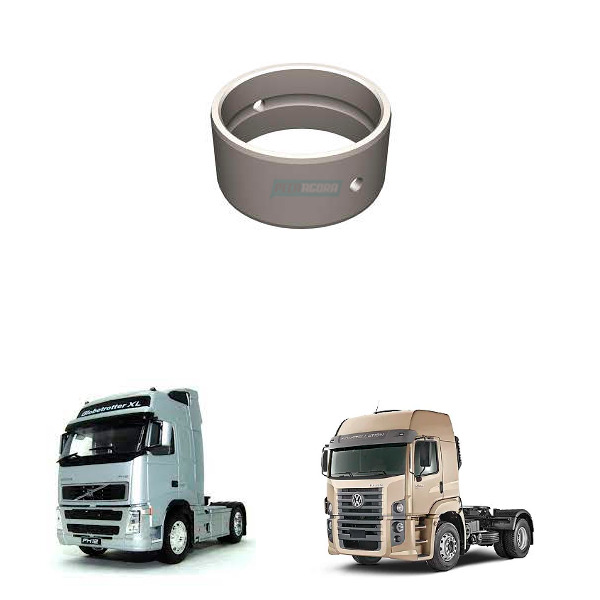 BUCHA DO MANCAL Ø 34MM COMPRESSOR LK15 LK38 COM FURO AGRALE AGRICOLA FIAT FORD 