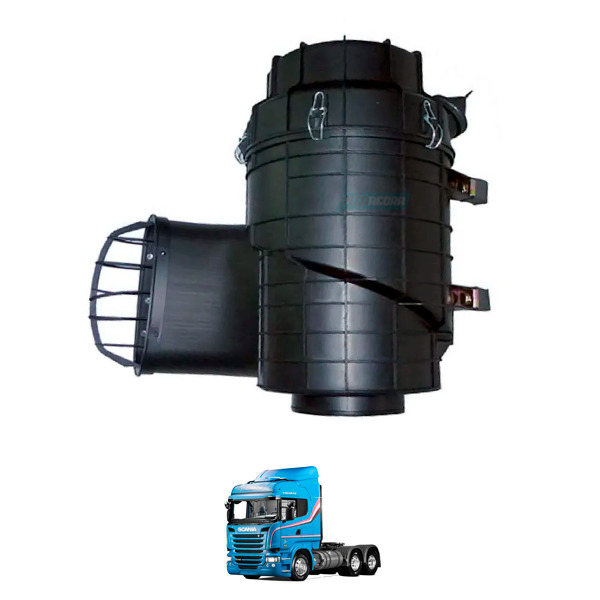 CARCACA FILTRO AR SCANIA SERIE 5 SERIE 6 (1506546-)