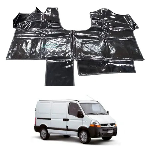 TAPETE VINIL PRETO RENAULT MASTER 2012 DIANTE SO FRENTE (PUES530P)