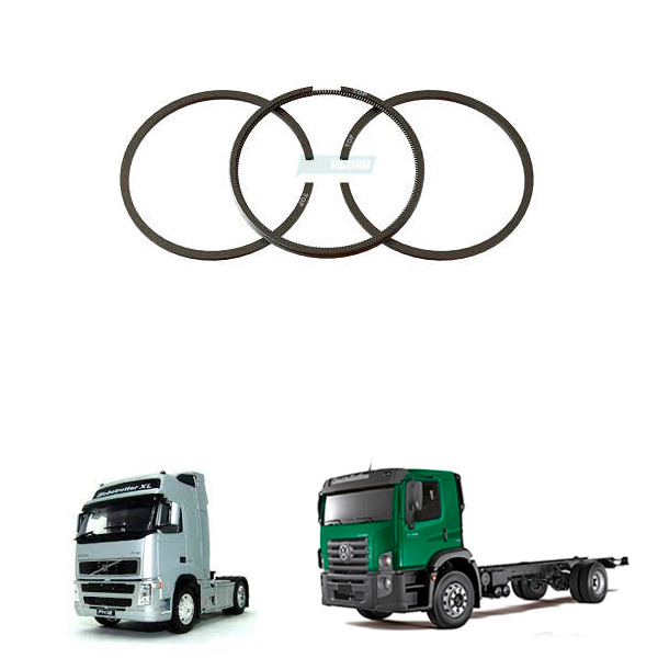 JOGO ANEIS Ø 88MM STD MAHLE ORIGINAL AGRALE AGRICOLA FIAT FORD MB SCANIA VW VOL