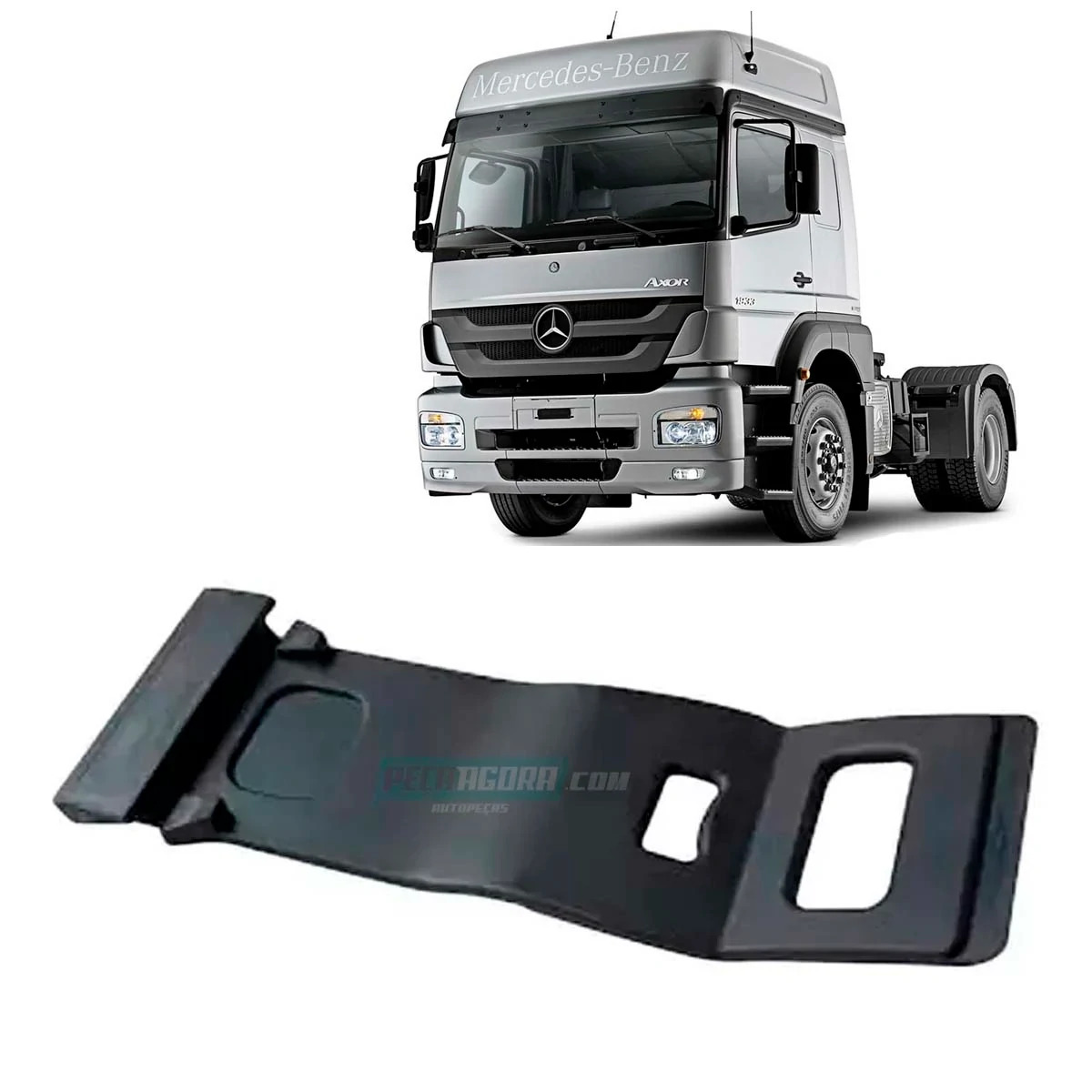 CAIXA COM 2 PRESILHA FECHADURA MB 1620/CONSTELLATION 98...(GUIA REDONDA (CX.5221