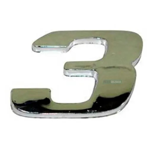 LETREIRO 3 CROMADO E INJETADO MERCEDES BENZ ACTROS ANO 2016 A 2019 ATEGO ANO 201