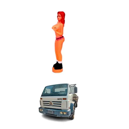 BONECA ANTENA PX RUIVA CAMINHAO CARRO (007080-FC183570)