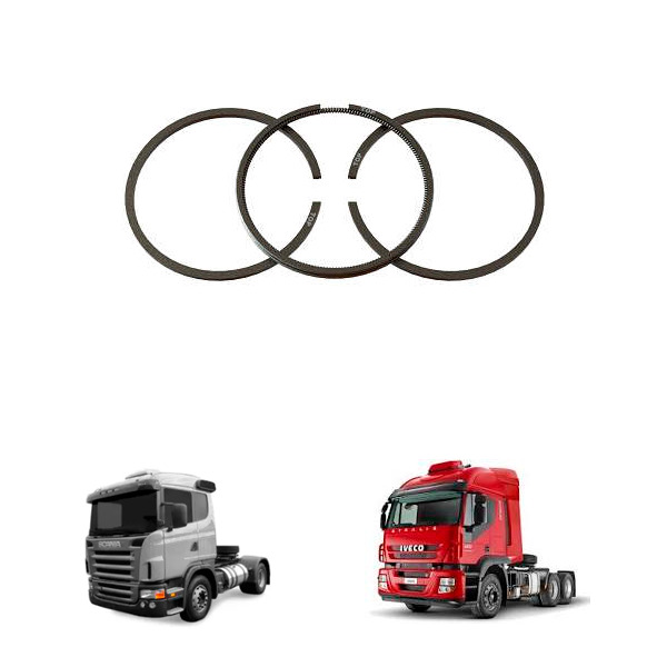 JOGO ANEIS Ø 86MM 0.25 MAHLE ORIGINAL IVECO SCANIA (MGK3041M)