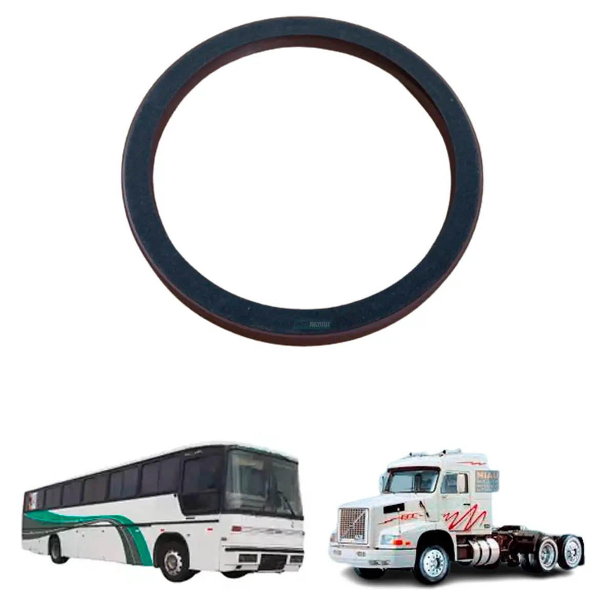 RETENTOR TRASEIRO MOTOR  VOLVO  B10M B58 N10 NL10 NL12 NH12 155X180X15 MM  (4693