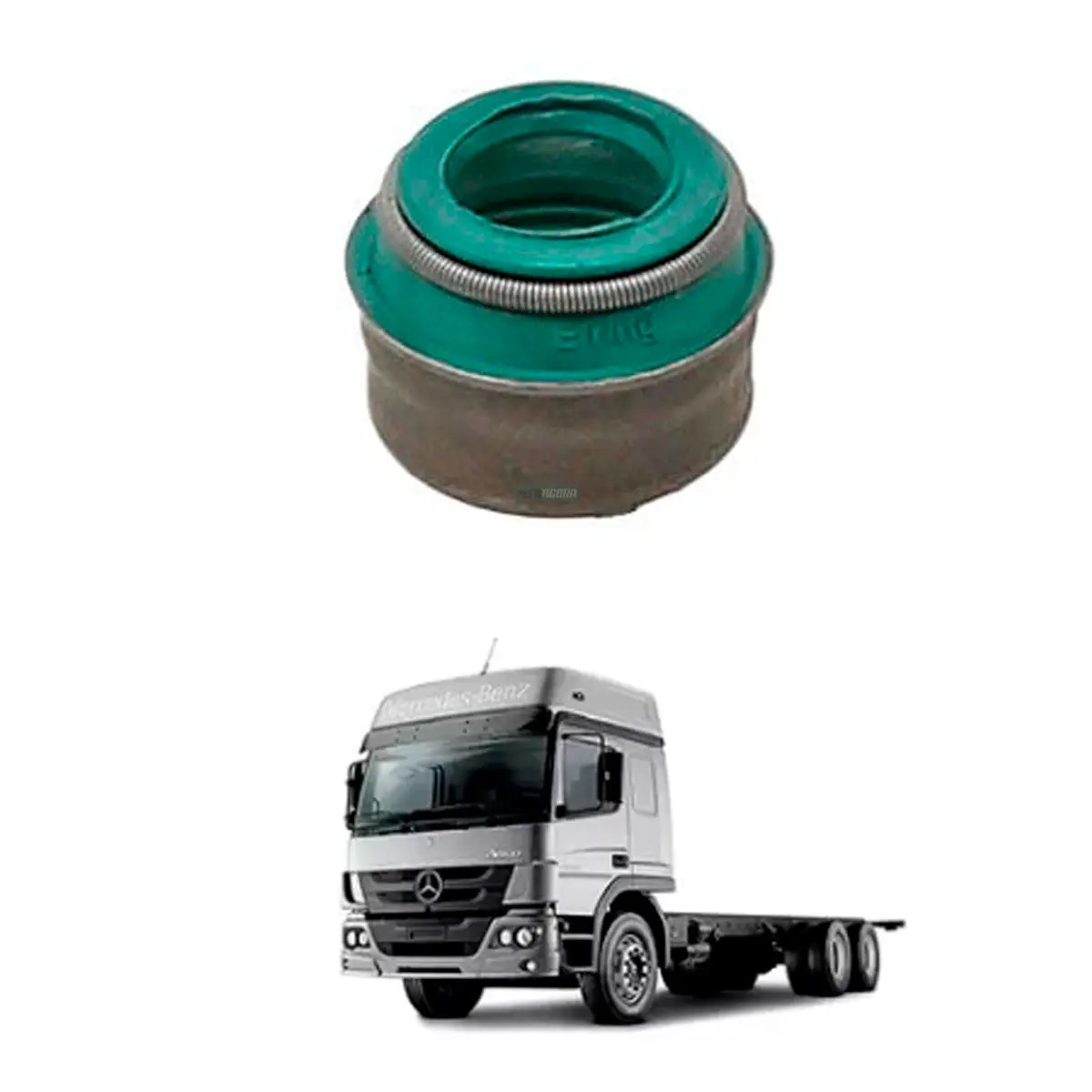 RETENTOR HASTE VALVULA 8X MB OH 1618 1418 1518 MB ATEGO 2712 2915 1718 1518 1418