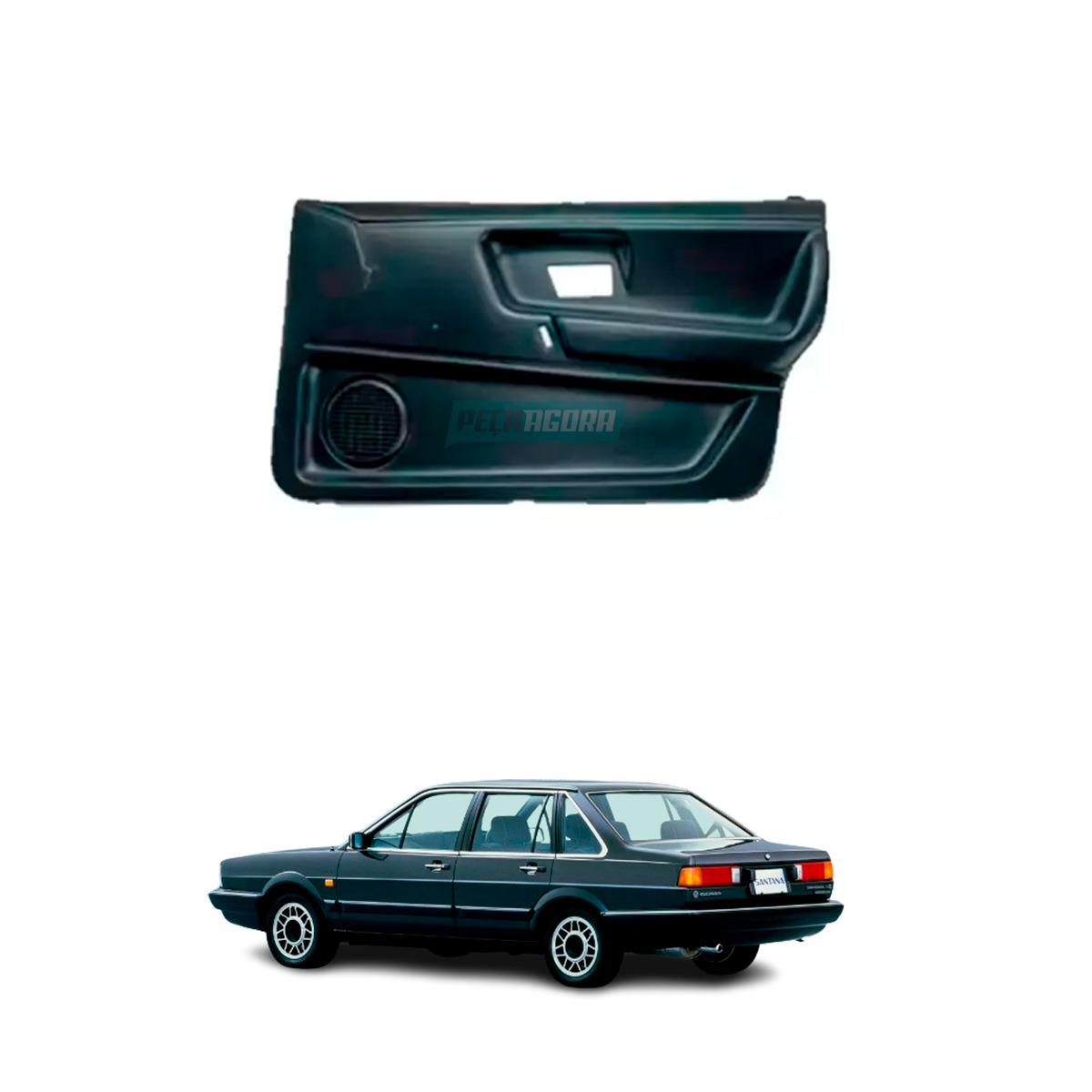 FORRO PORTA CINZA DIANTEIRA DIREITO SANTANA 4 PORTAS 85 A 91 SEM PORTA OBJETO  (