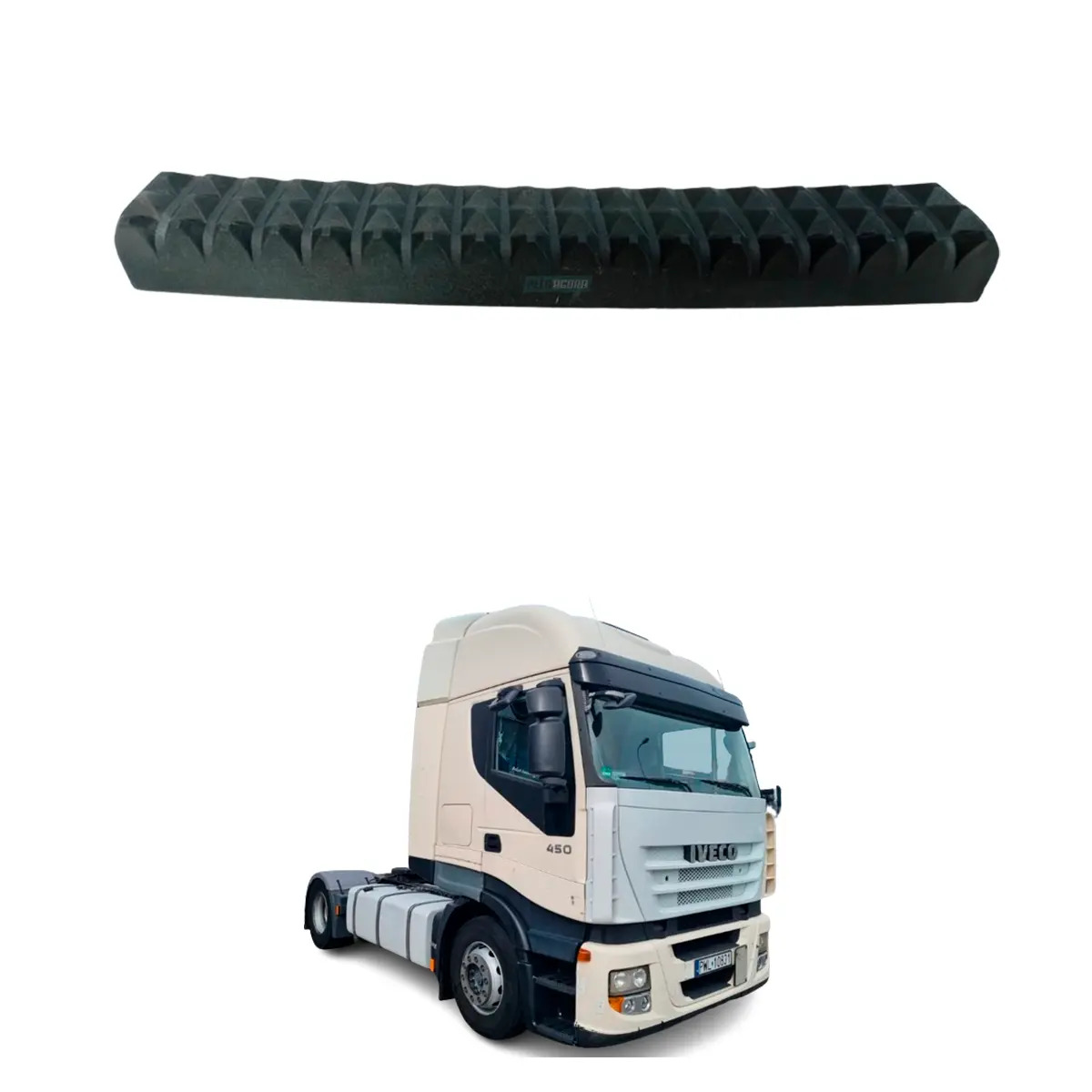 ACABAMENTO PARALAMA CABINE ESQ IVECO STRALIS ATE 2007 TRAKKER NOVO TRAKKER (5040