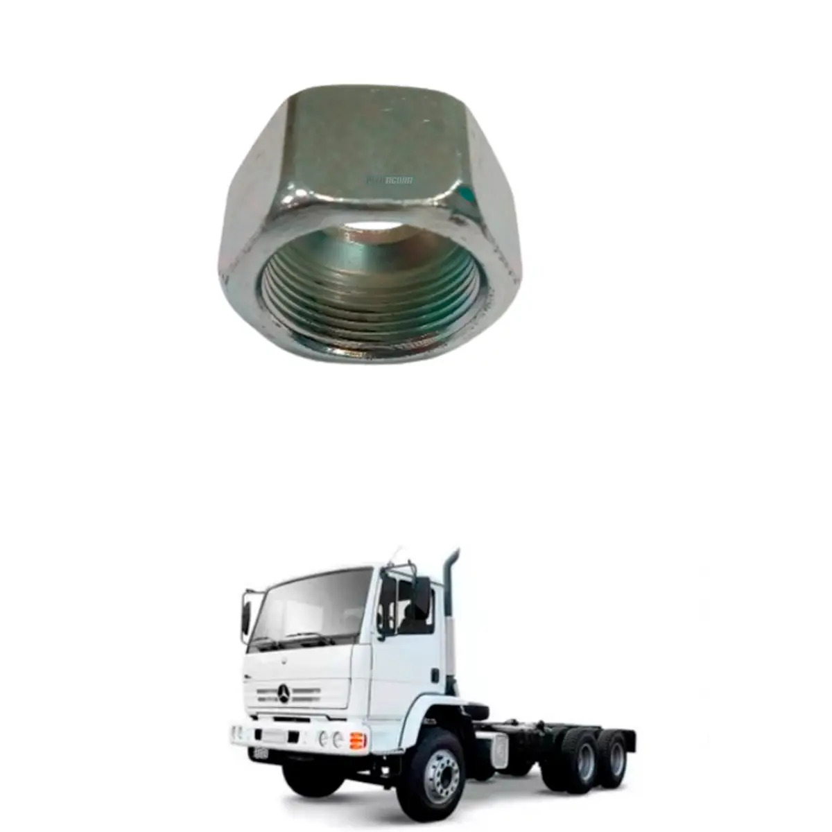 PORCA ORIGINAL MERCEDES BENZ MB 1215C 2003 ATE 2004 1634 LS 2004 ATE 2011 1938 L