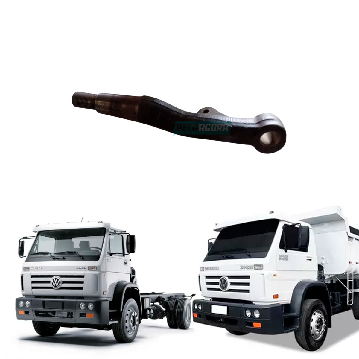 BRACO MANGA EIXO DIR 6X4 TRACADO VW 24220 26300 26220 26260 31260 26310 24250 31