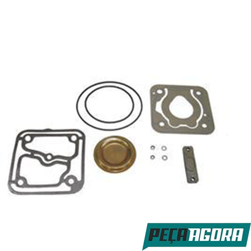 JOGO REPARO COMPLETO COMPRESSOR FREIO MB MERCEDES BENZ 1728S (0001306815-4111519
