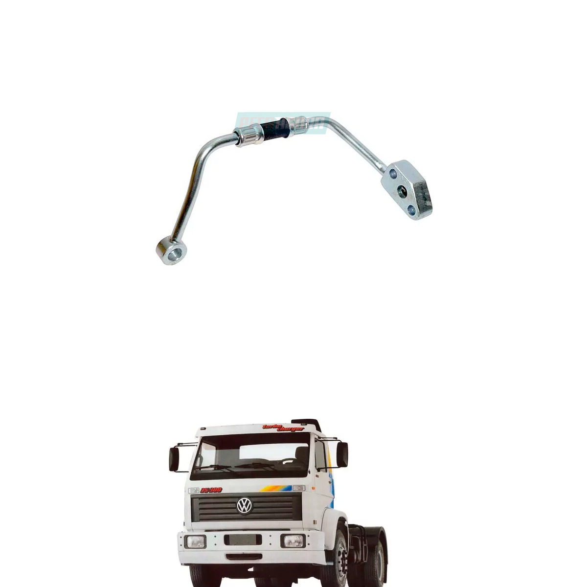 TUBO FLEXIVEL LUBRIFICACAO TURBINA VW VOLKSWAGEN (TAF145459)