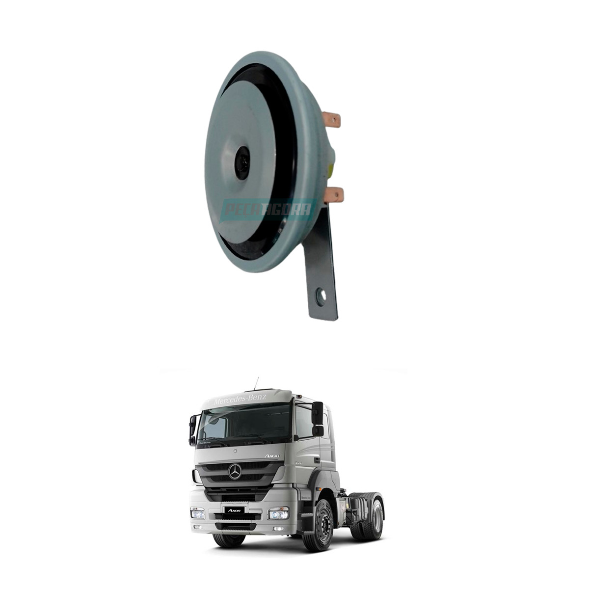 BUZINA ELETRONICA MB ACTROS ATEGO  AXOR  (0065427220)