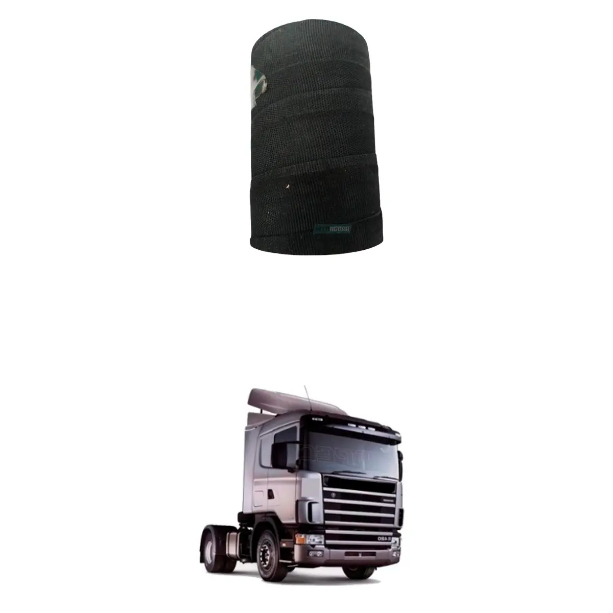 MANGUEIRA RADIADOR PARA SCANIA P G R SERIE 4 5 (1917388.)