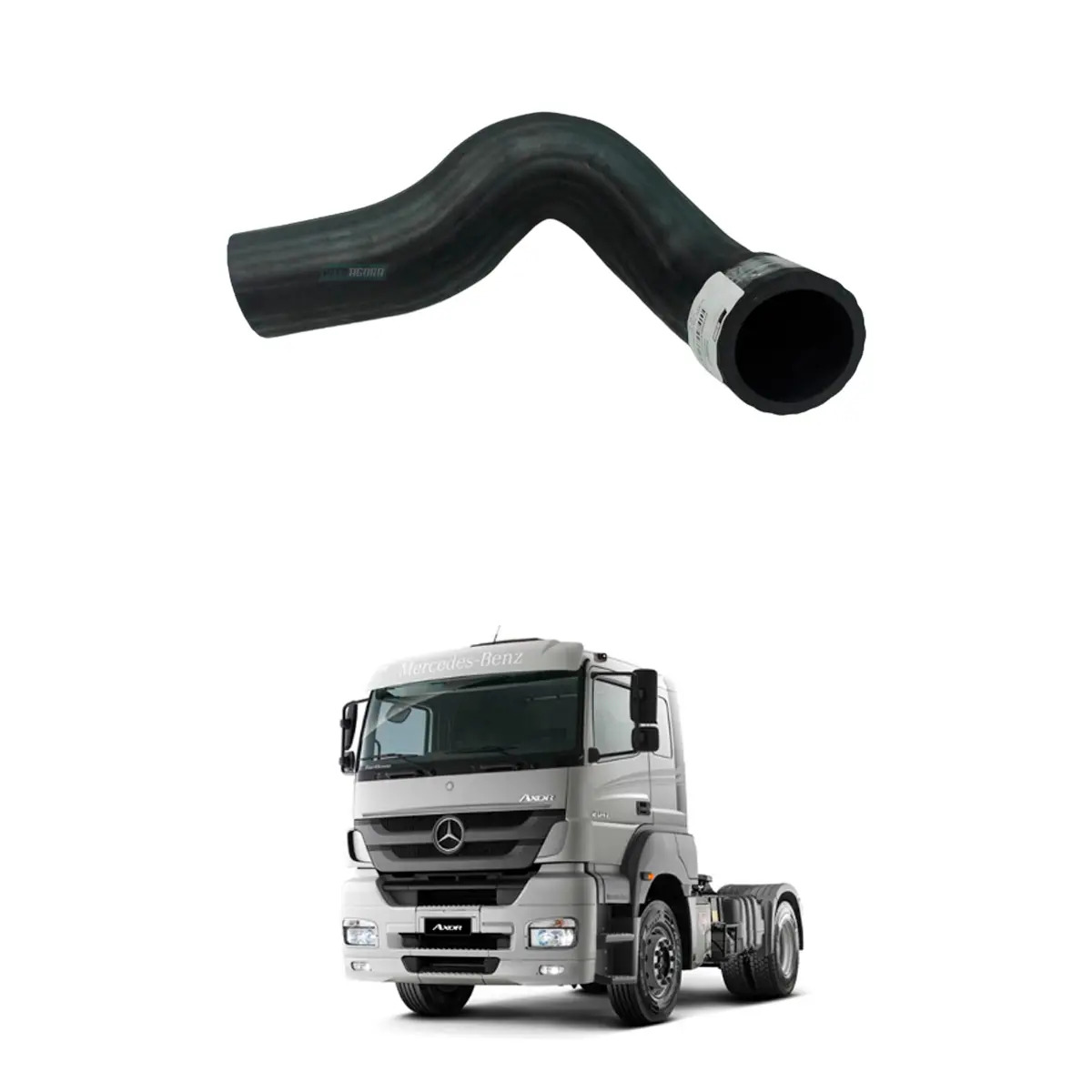 MANGUEIRA RESERVATORIO AGUA BEM REFORCADA MB MERCEDES BENZ AXOR 2035 4144 2644  
