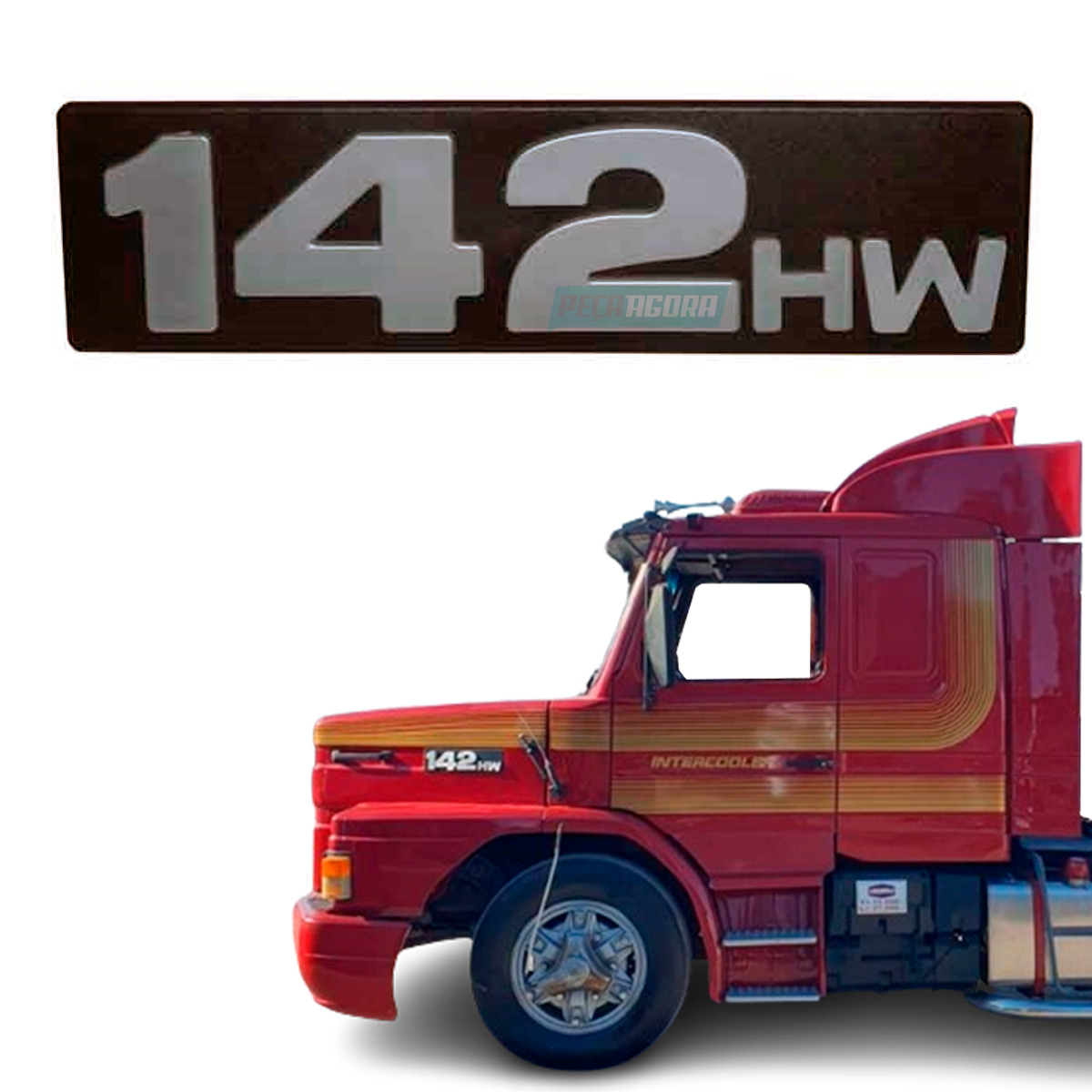 EMBLEMA CAPO SCANIA 142HW (306499_)
