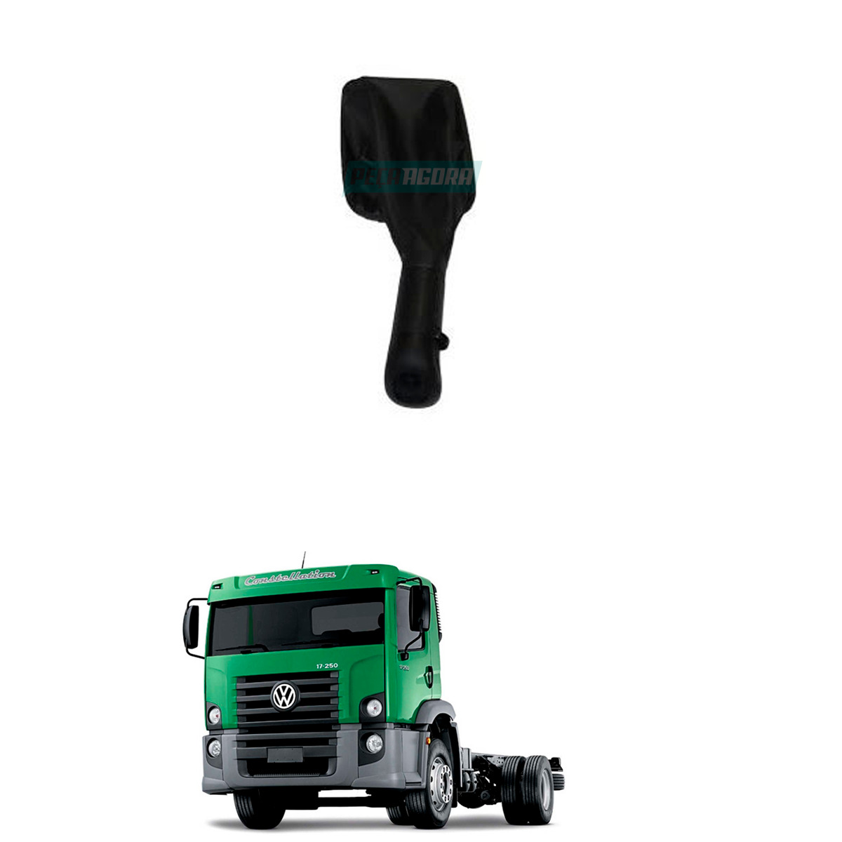 MANOPLA ALAVANCA CÂMBIO VW CONSTELLATION 17250 24250E CONSTELLATION EURO V 1315