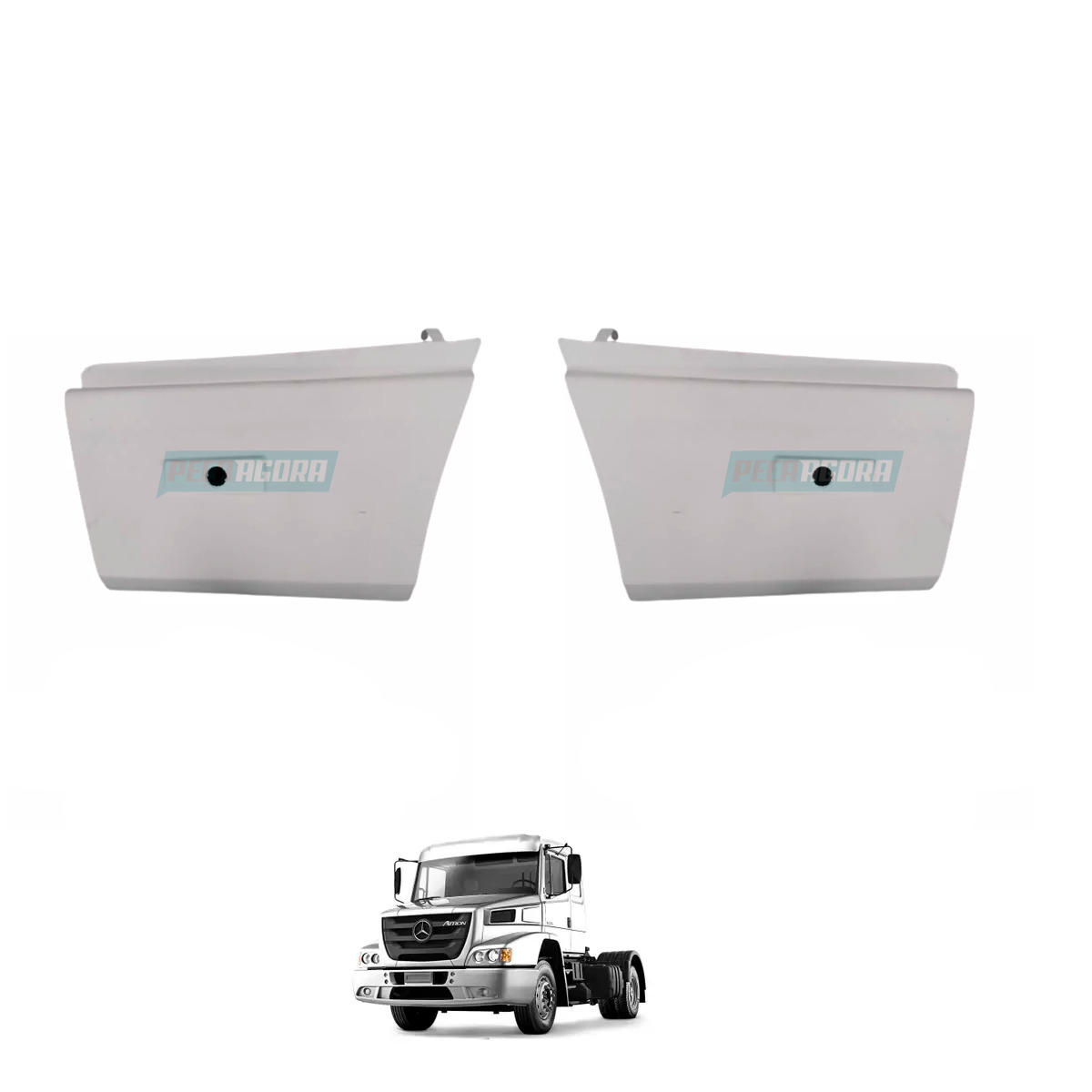 PAR PONTEIRA PARACHOQUE FIBRA MB 1635 CANAVIEIRO (K.3848817502-3265-3848817402-3