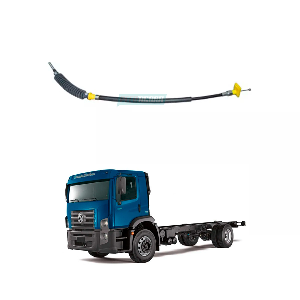 CABO ACELERADOR CAIXA BOMBA INJETORA VW 13.150 13.170 13.180 13.190 15.170 15.18