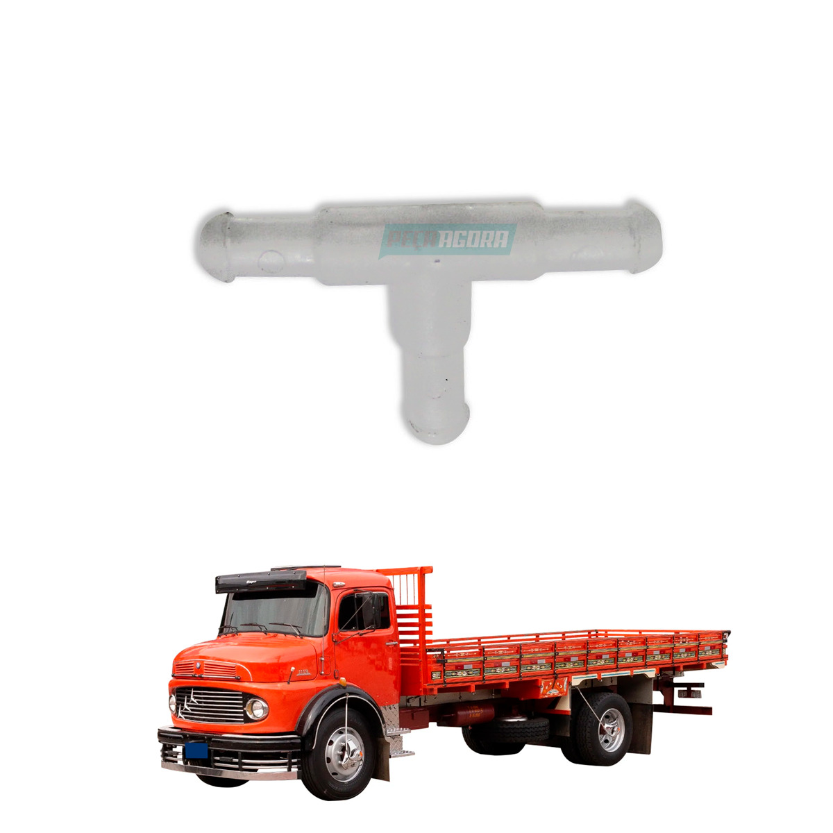 CONEXAO T LIMPADOR PARABRISAS MB 113 1313 1513 1932 2013 2081 (3318697058-9)