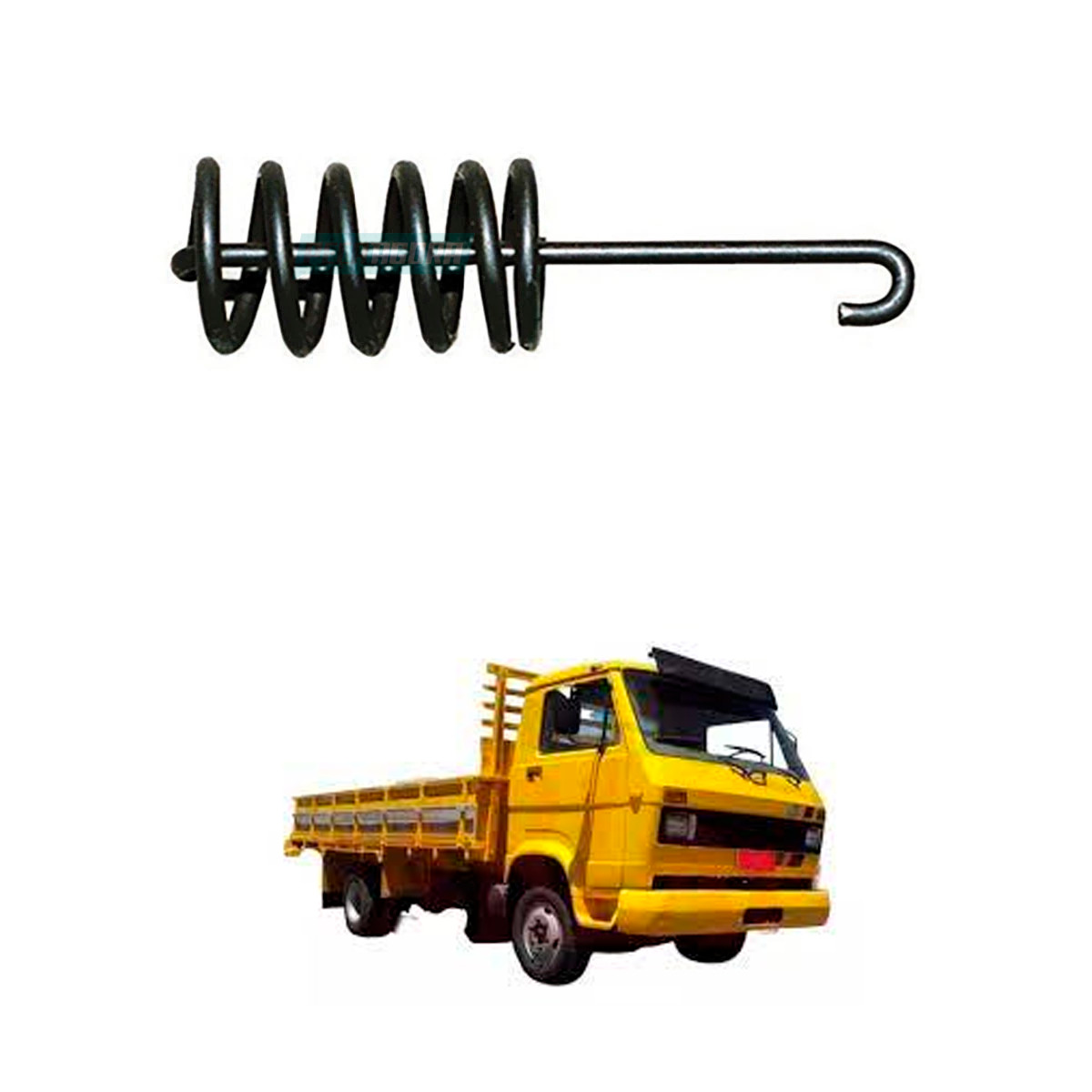 CAIXA 10  MOLA FIXADORA DA SAPATA DE FREIO VOLKSWAGEN (CX.T06609283**10)