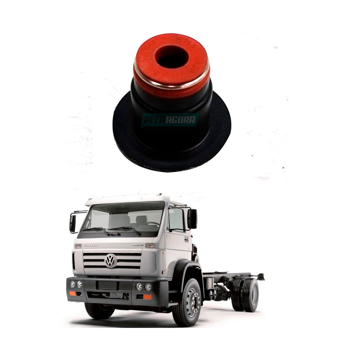 VEDADOR HASTE VALVULA ​VW 14210 16210 17220 16220 14220 35300 40300 18310 COM 