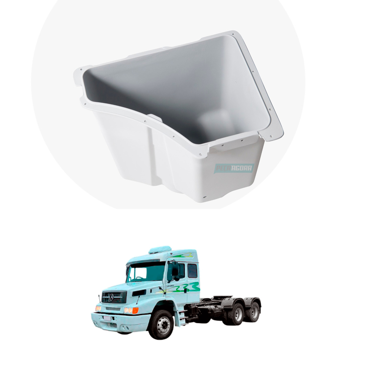 CAIXA FERRAMENTAS LE MB AXOR TODOS, 1938, 1938S, 1944S FIBRA INJETADA (941890229