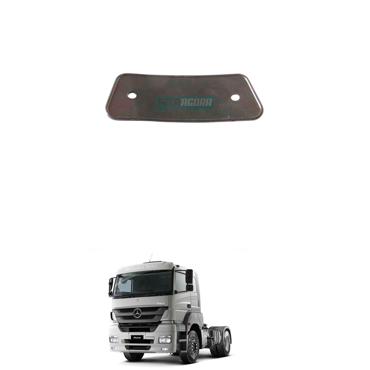 CALCO INFERIOR ESPELHO RETROVISOR MERDECES BENZ (3818110596)