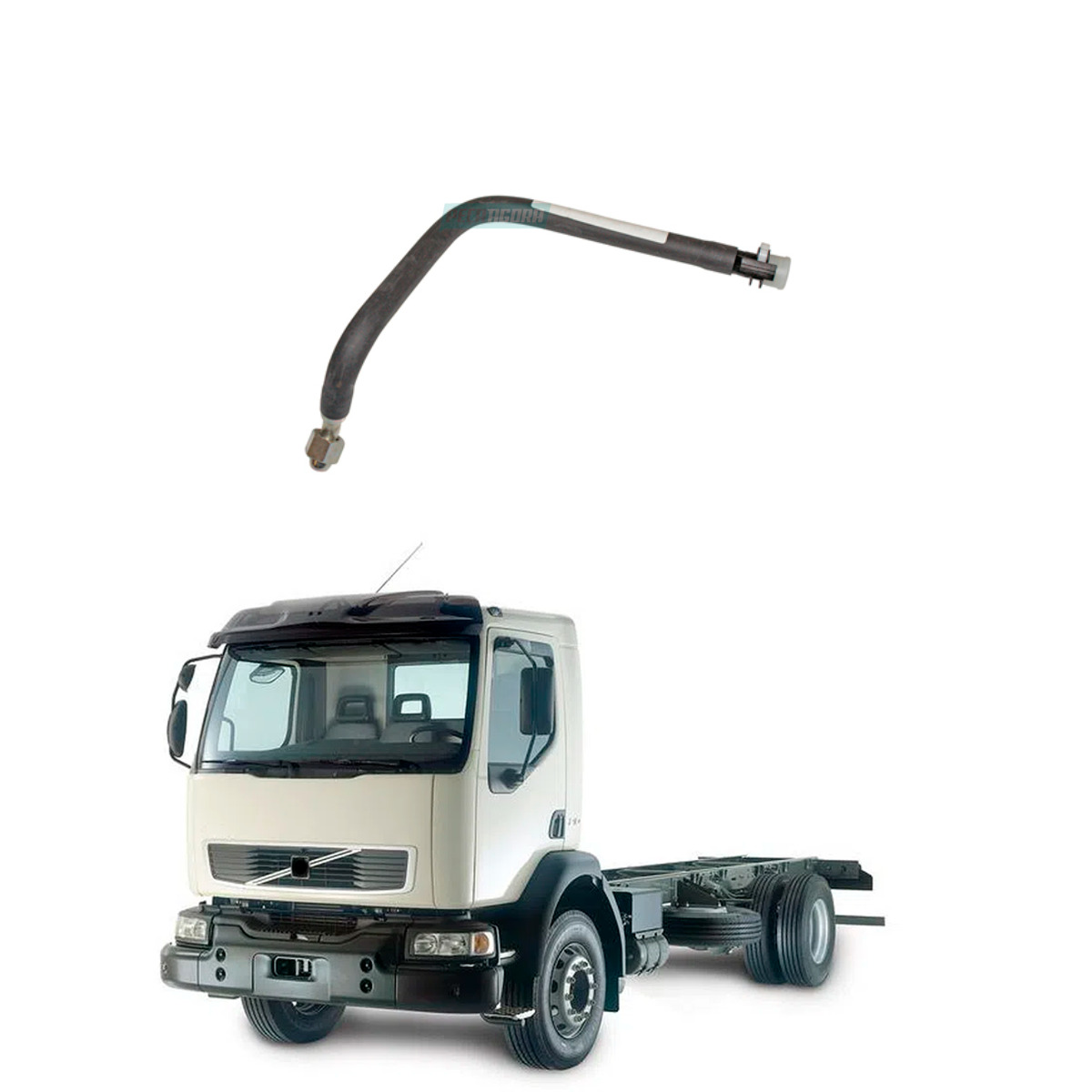 TUBO FLEXIVEL COMBUSTIVEL VOLVO VM (20743677)