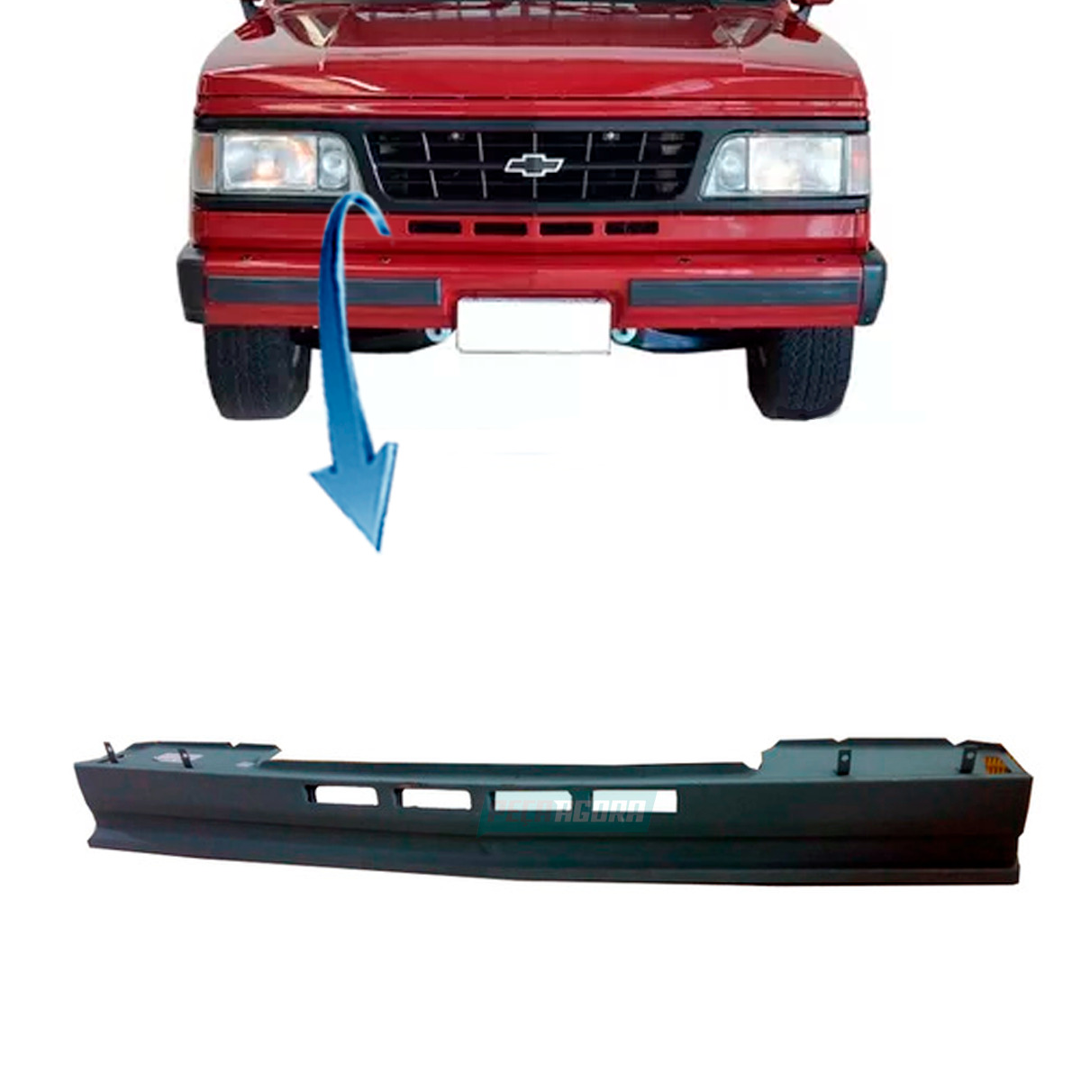 PAINEL INFERIOR COMPLETO CHEVROLET D20 (CR22309)