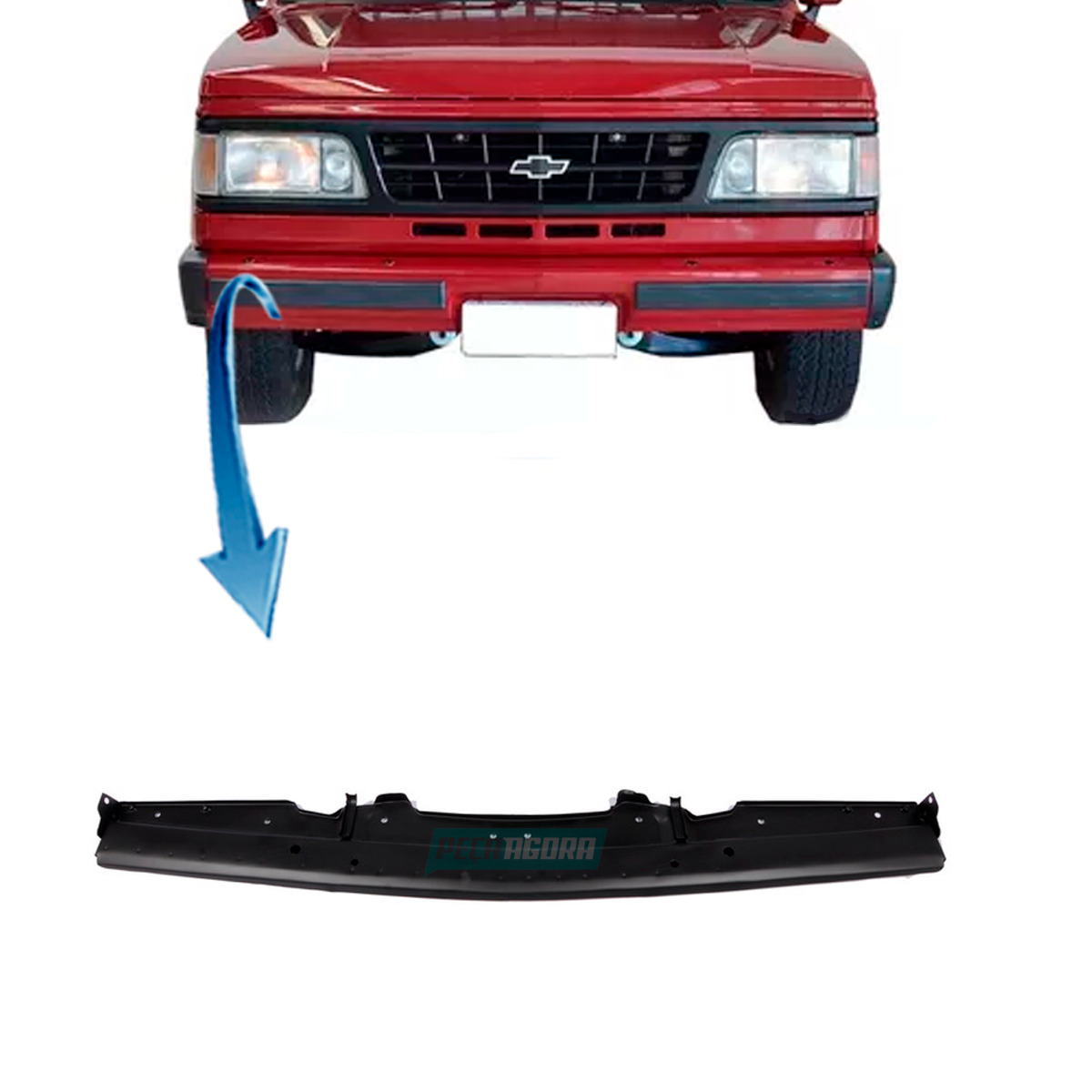 TRAVESSA INFERIOR FRONTAL CHEVROLET D20 (CR22074)