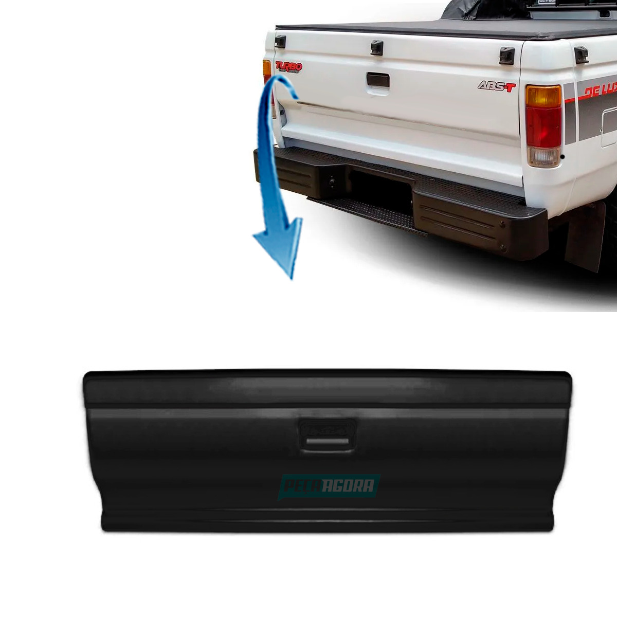 TAMPA TRASEIRA DA CACAMBA CHEVROLET D20 (CR21418)