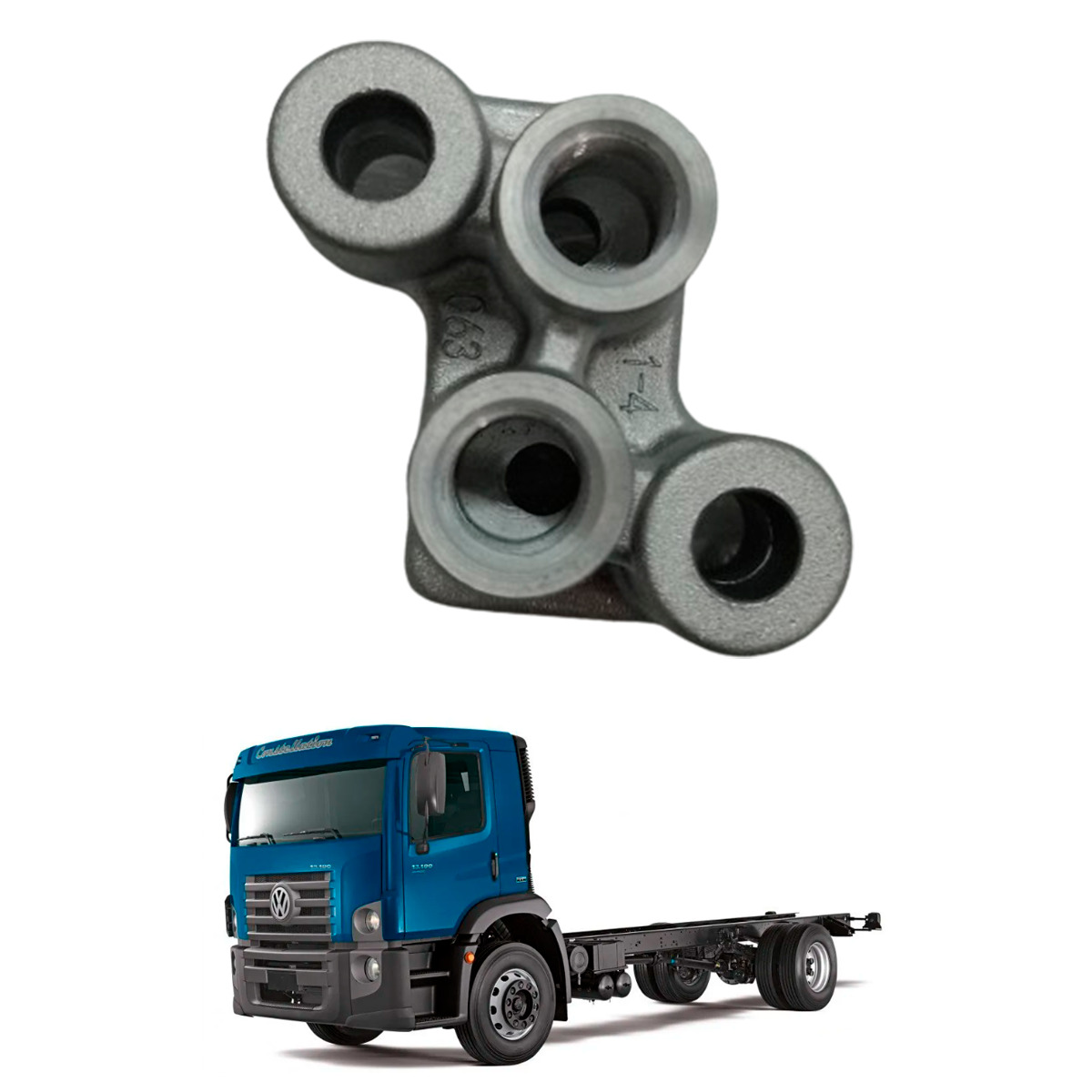 CARCACA FECHAMENTO VW (2U2301103B)