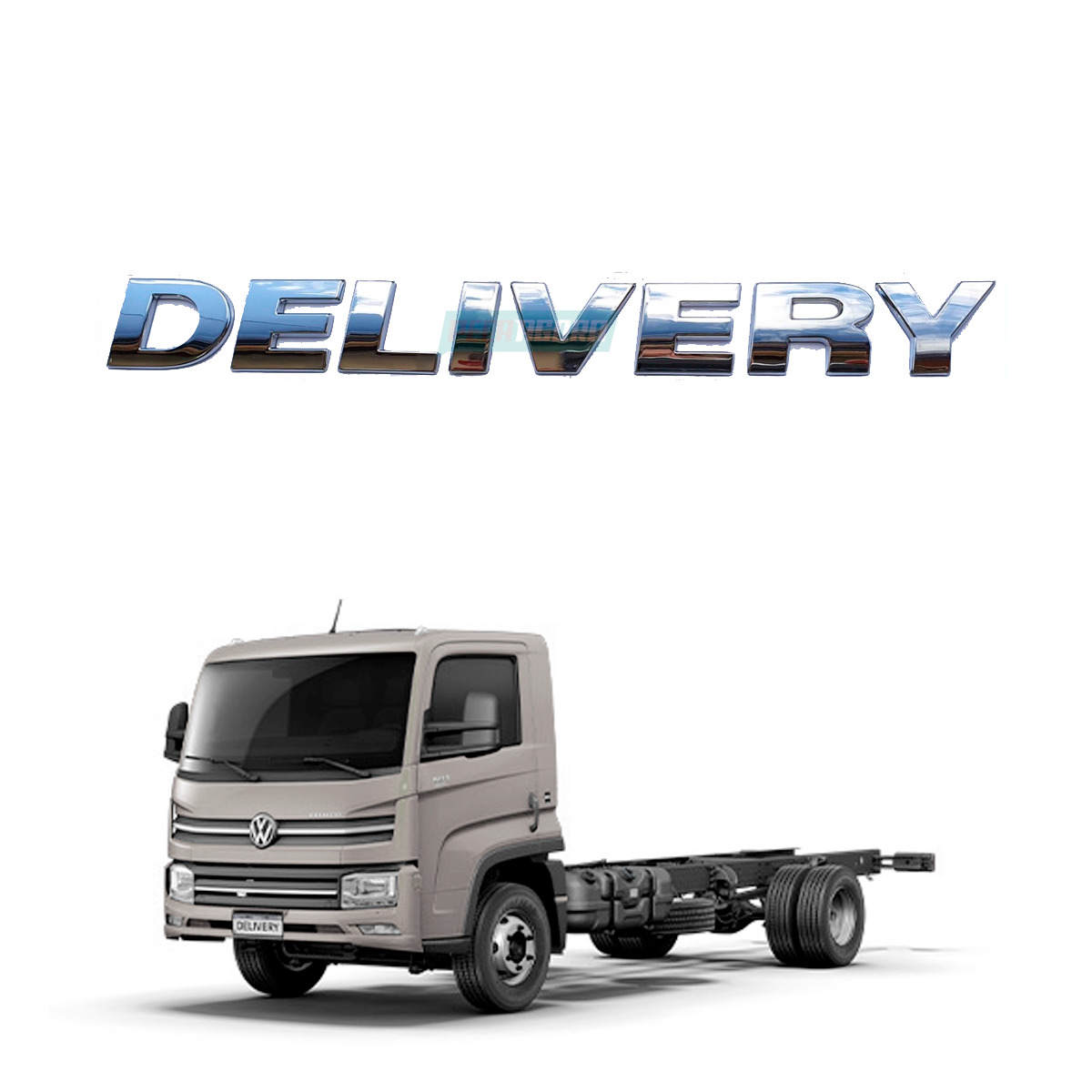 EMBLEMA DELIVERY VW DELIVERY 2017 CROMADO (23B854431C-C40191)