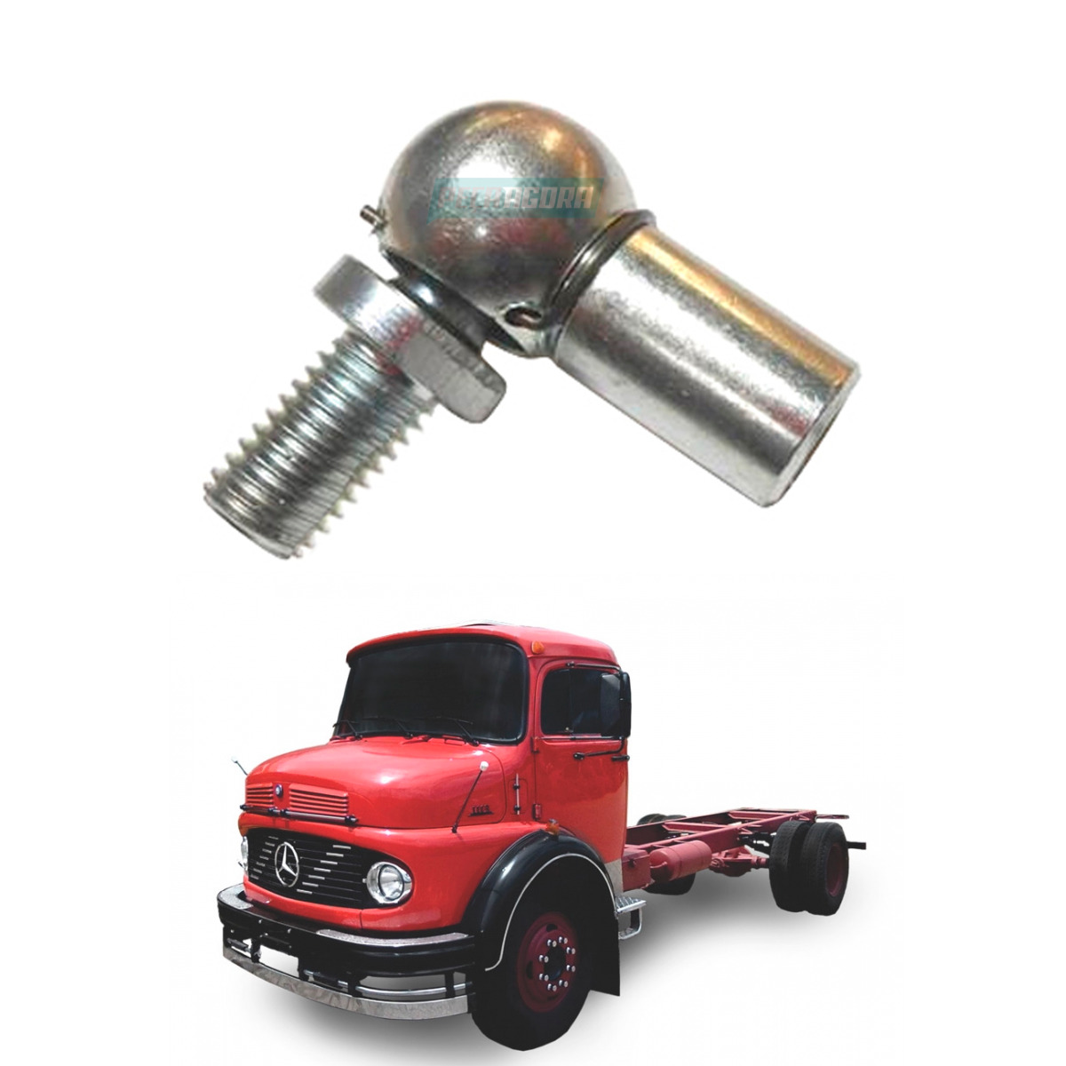 CAIXA 5 TERMINAL EMBREAGEM MERCEDES BENZ LPO 1111 1113 1313 1513 (CX.07180501620