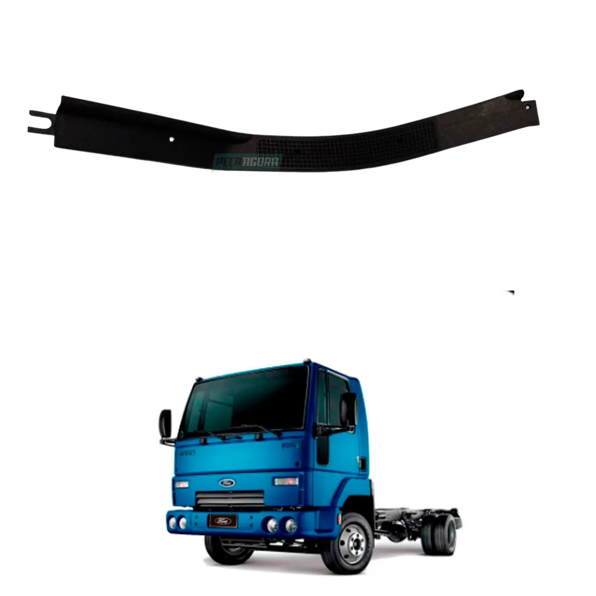 PLACA SOLEIRA TAPETE DIANTEIRO ESQ FORD CARGO 815E 816E 1317E 1517E 1717E1722E 2