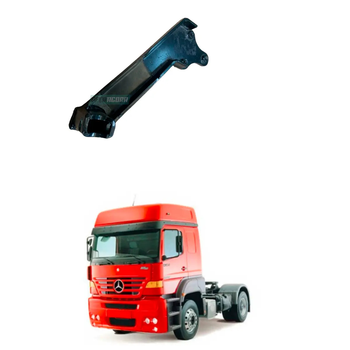 SUPORTE TRASEIRO DIR MB AXOR 1938 1938S 1823 2523 2528 3028 3028B 3228 (94066612