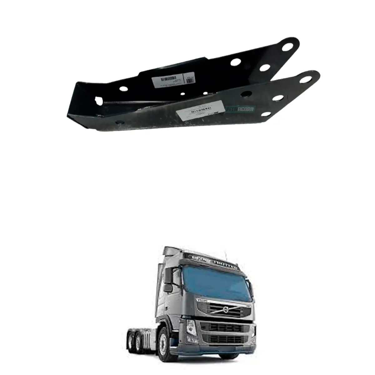 SUPORETE AMORTECEDOR TRASEIRO ESQUERDO DIREITO CABINE  VOLVO FH FM 1994... (1076