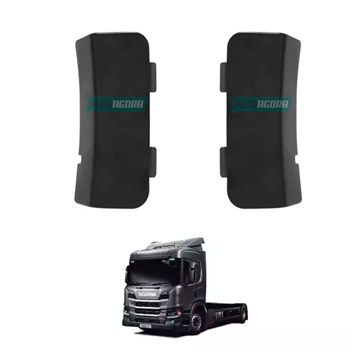 PAR TAMPA LANTERNA PARALAMA CABINE SCANIA NTG	 (K.2374725-S10117.1-2374726-S1011