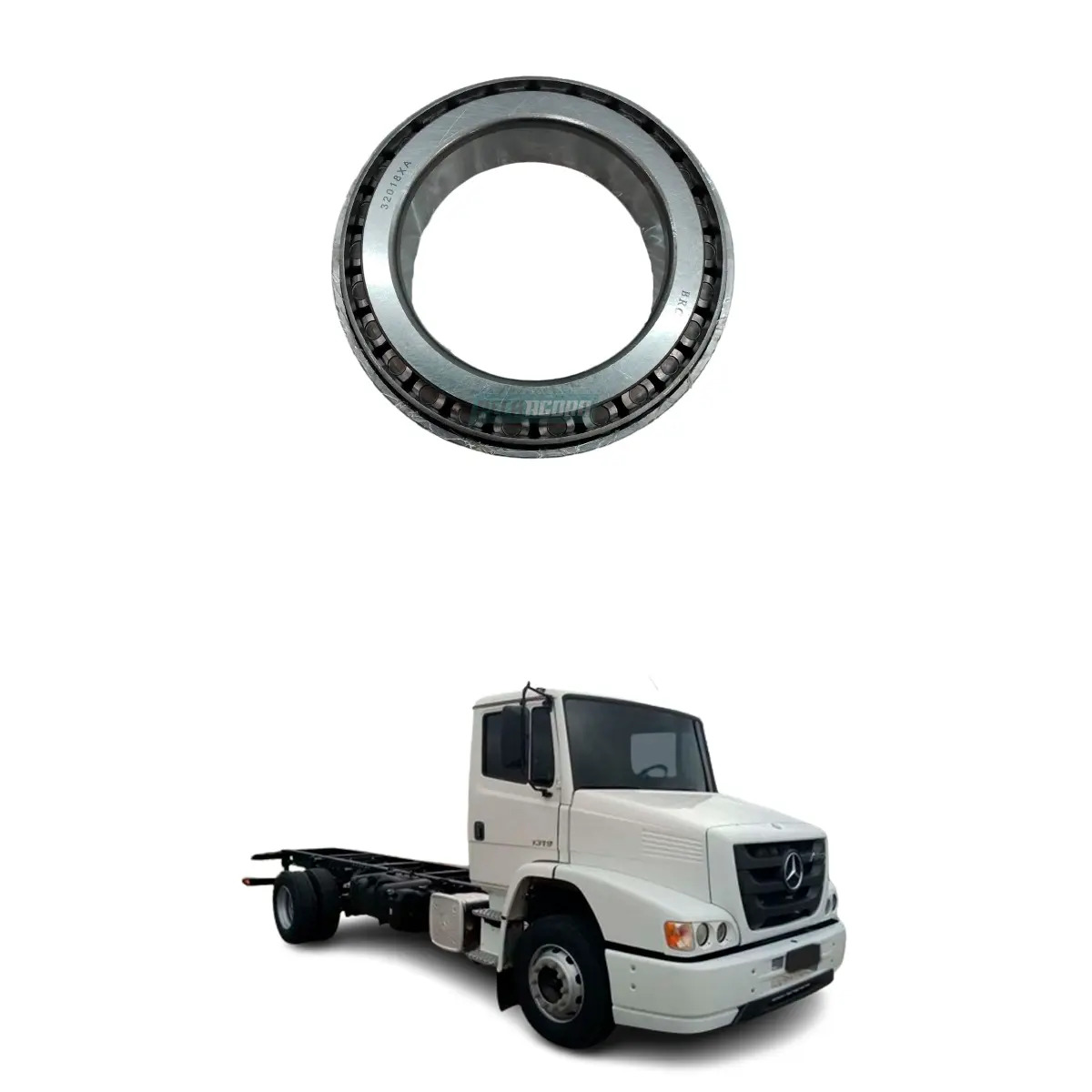 ROLAMENTO LATERAL COROA MB 1313  A 1319  HD4 H04 (0049814305,)