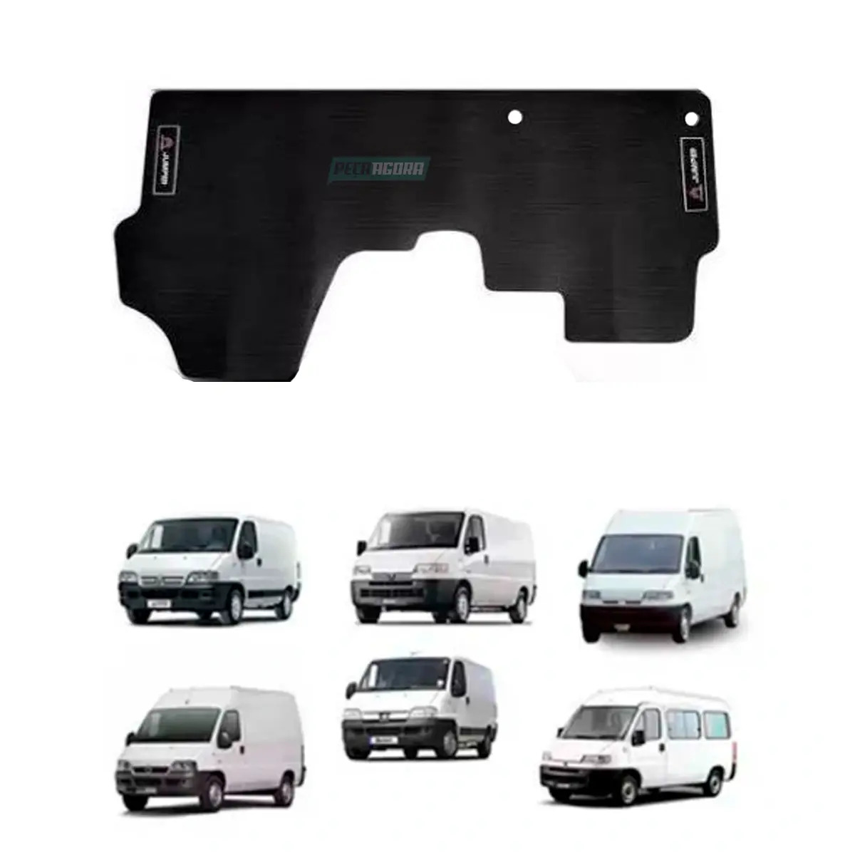 TAPETE DUCATO BOXER JUMPER BORRACHA TEXTURIZADO (M138009)