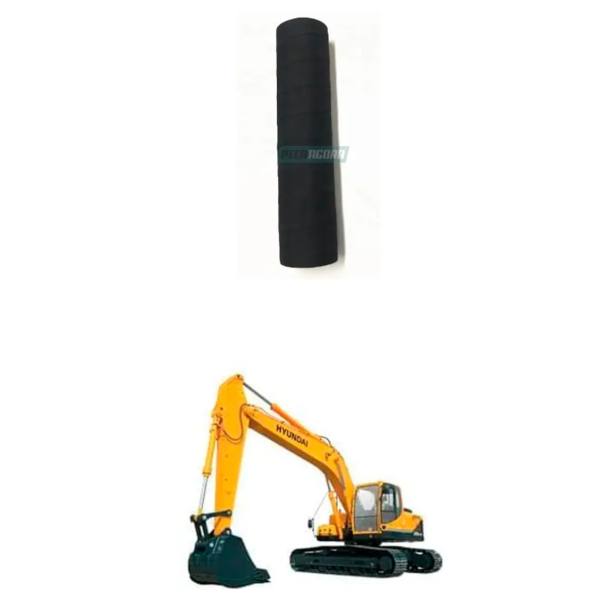 MANGOTE 1TRAMA ACO ESCAVADEIRA  R220LC (31NB813090)