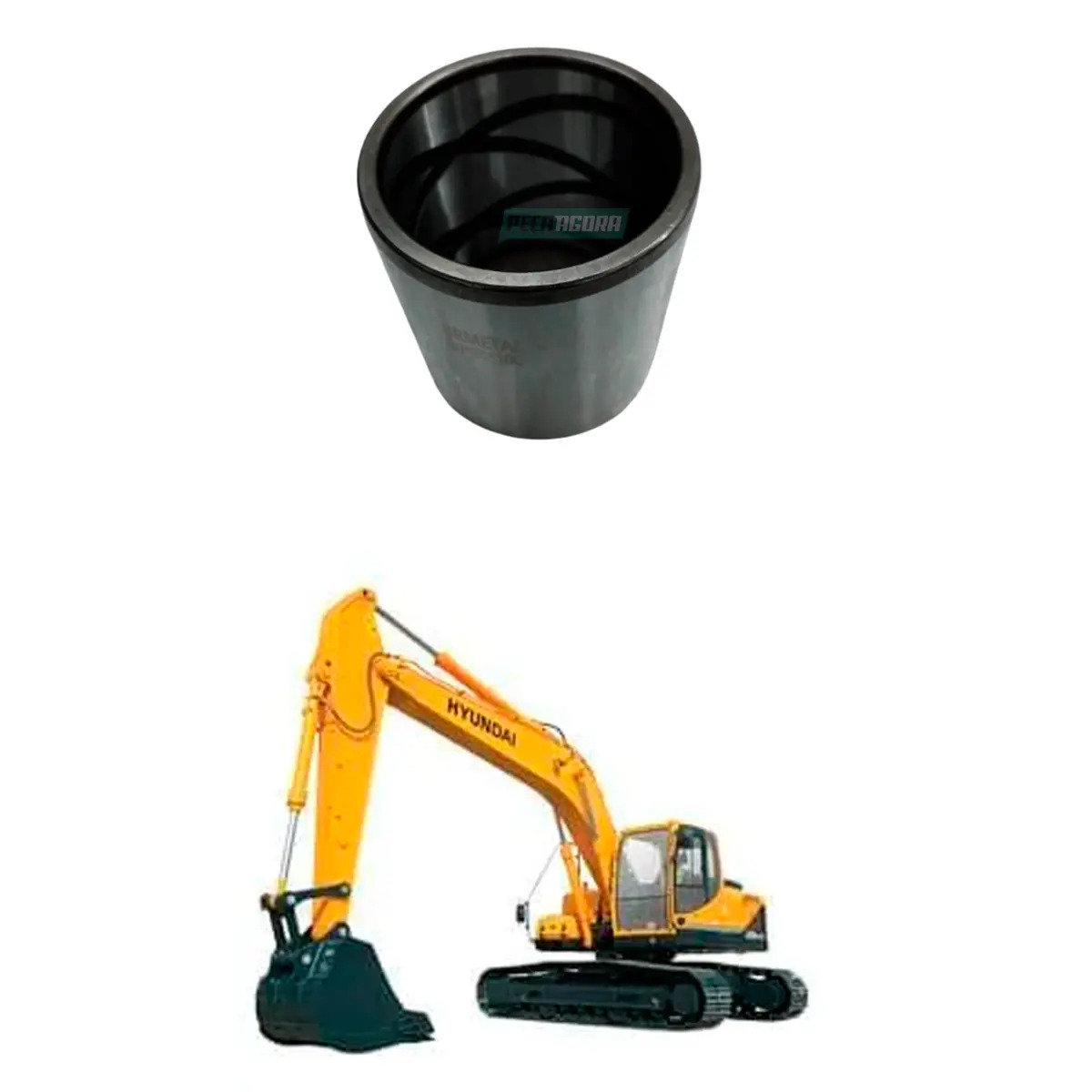 BUCHA SEM CANAL ESCAVADEIRA R220LC (X171163099)