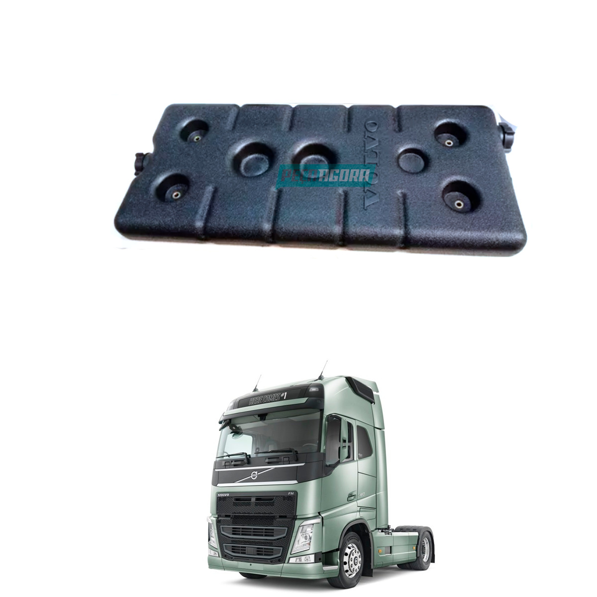 RESERVATORIO CLIMATIZADOR VOLVO FH NH FM  (82944313)