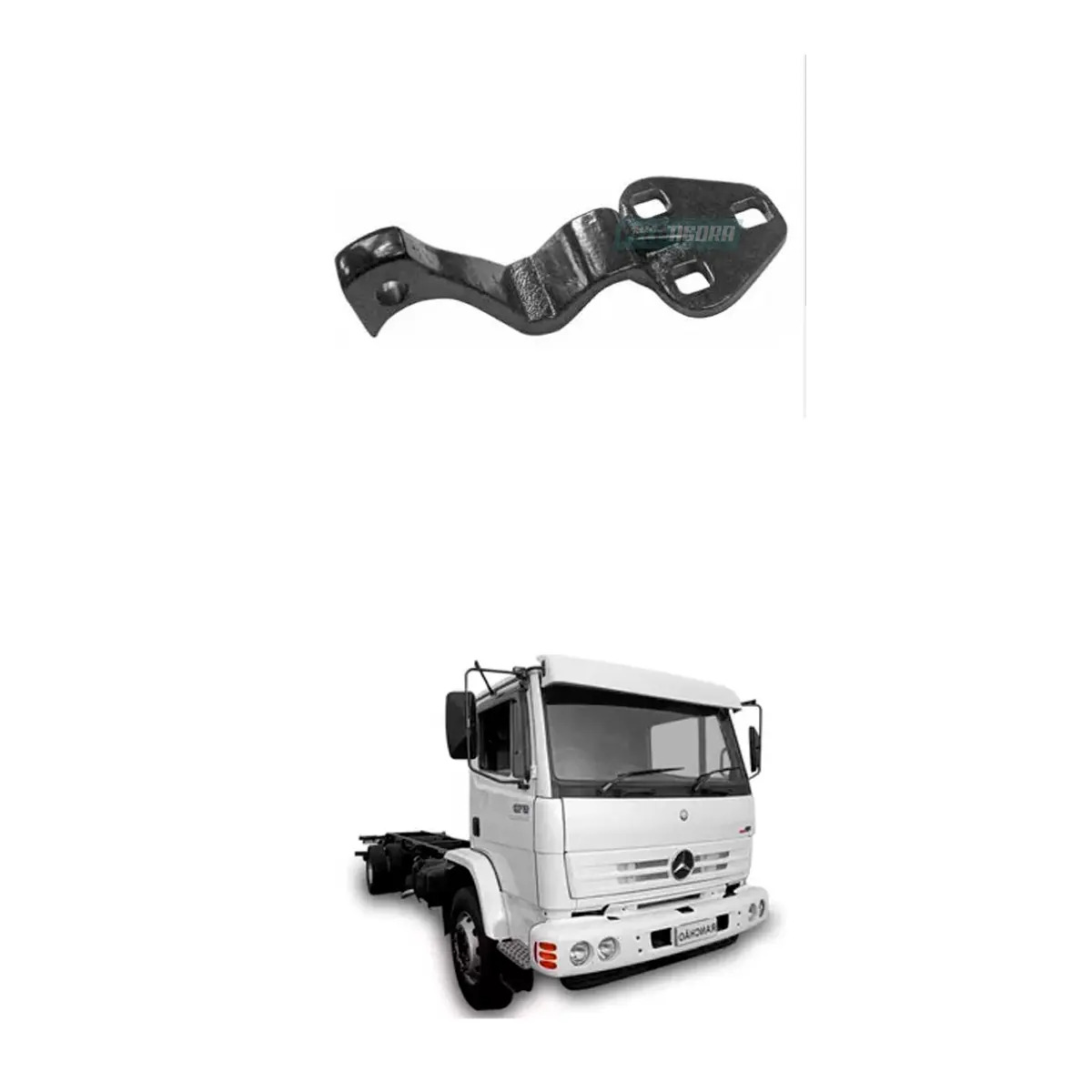 DOBRADICA DIREITO MB 712C 1418R 1720 1718 2423K 1215 C ANO 1999 A 2004 MB 2726 2