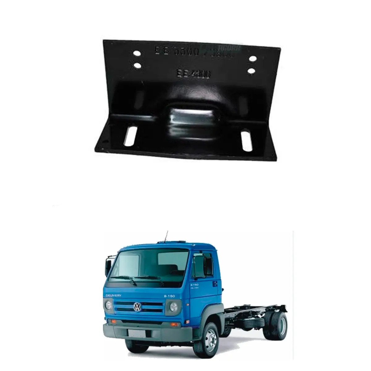 SUPORTE FIXACAO EIXO TRANSMISSAO VW DELIVERY ANO 99 A 2002 5140 MOTOR  MWM 8150 