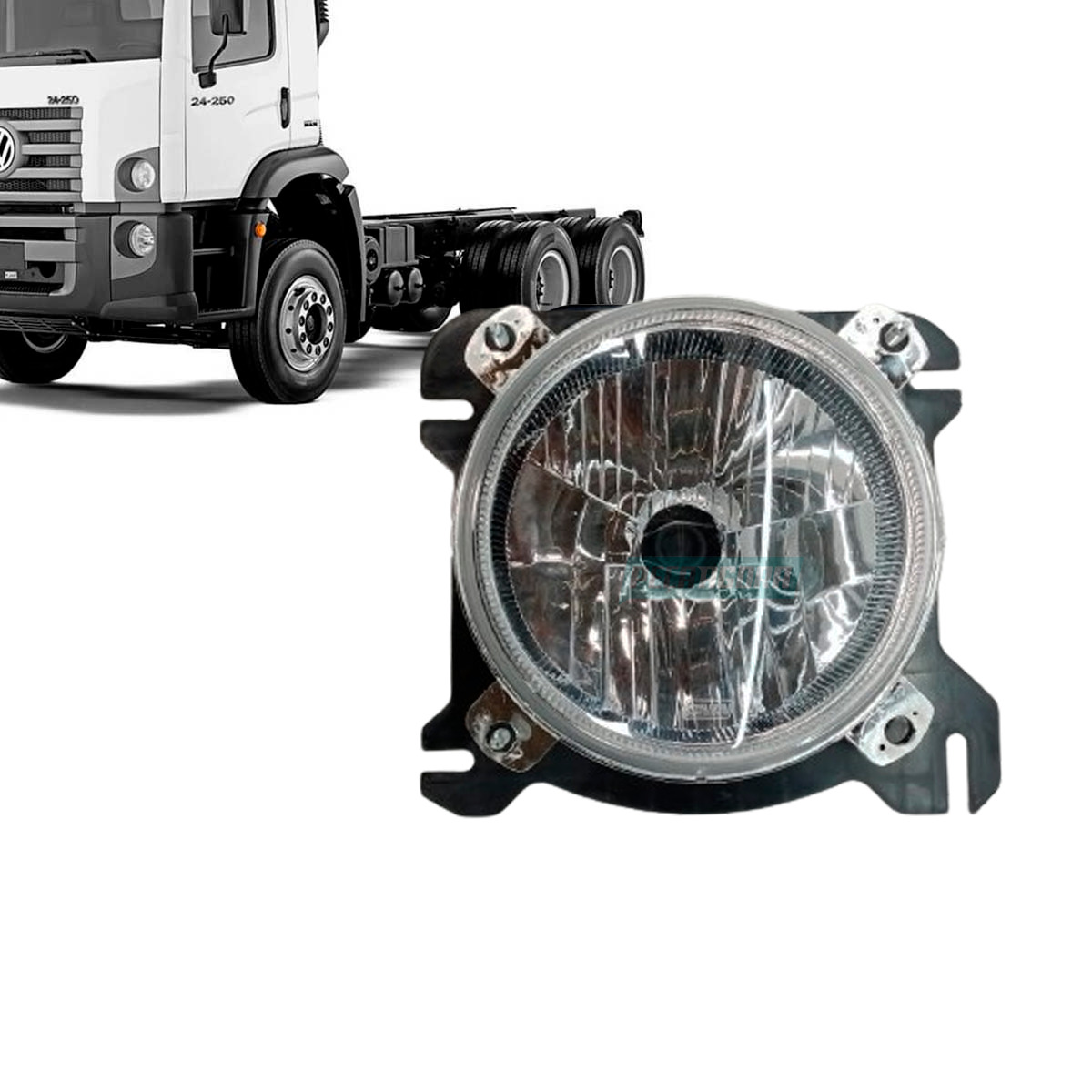 FAROL PRINCIPAL ESQUERDO VOLKSWAGEN VW CONSTELLATION 2006 LAMPADA H4  (2R2941031